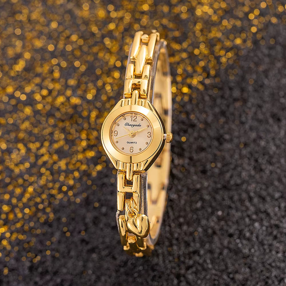 Simple Elegant Small Women'S Watches Luxury Brand Gold Wrist Watches for Women Ladies Quartz Watches for Girls Montre Femme